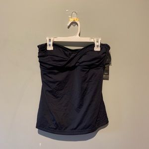 NWT Navy Blue Swim Top